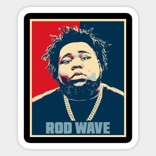 Rod Wave Hope Poster Art Sticker